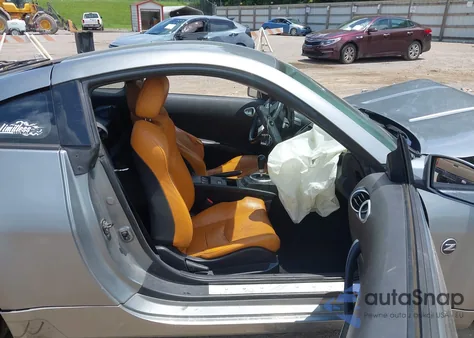 2005 Nissan 350Z Touring из США, поврежденный, VIN JN1AZ34D55M604770